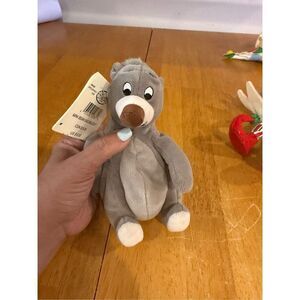Disney Jungle Book Baloo Bear Bean Bag Stuffed toy 8"